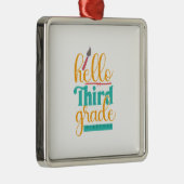 先生ハローサードグレード メタルオーナメント (右)