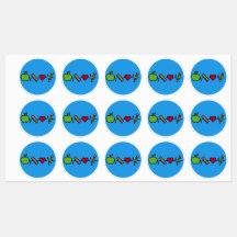 先生ハートビートリワードシール – 教室