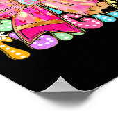 先生バニーコケットボーペンシルバニーイースターデー ポスター (角)