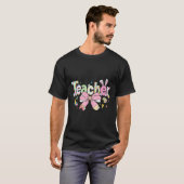 先生バニーボウコケットペンシーイースター日卵 Tシャツ (正面フル)
