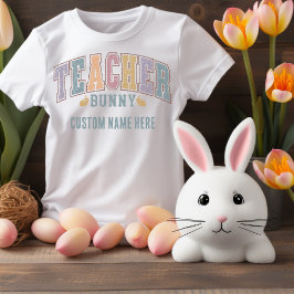先生バニー！イースターパーソナライズされたティー Tシャツ