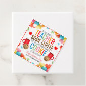 先生バレンタインデーメッセージカード フェイバータグ (インサイチュ)