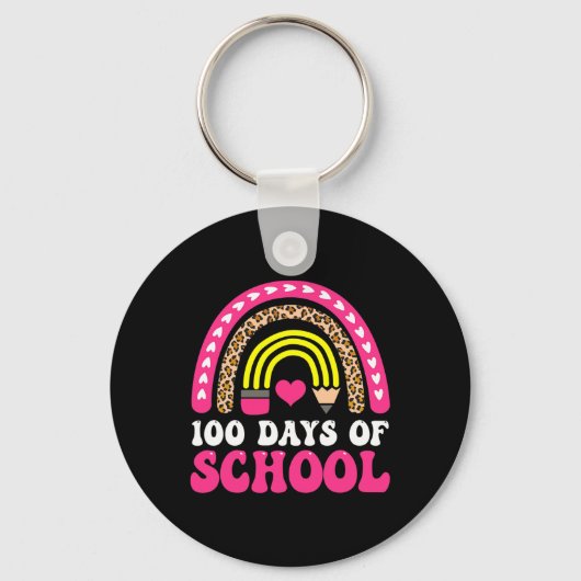 先生バレンタイン新学期100日ズオブショオ キーホルダー (正面)