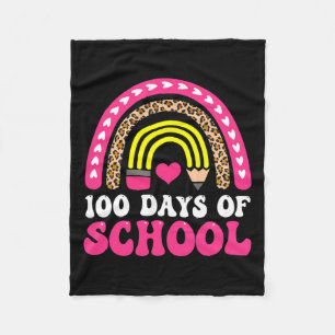 先生バレンタイン新学期100日ズオブショオ フリースブランケット