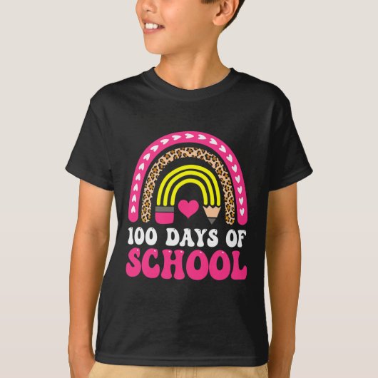 先生バレンタイン新学期100日ズオブショオ Tシャツ (正面)