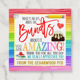 先生バンドケーキギフトラベル フェイバータグ