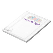 先生パステルフローラ ノートパッド (回転)