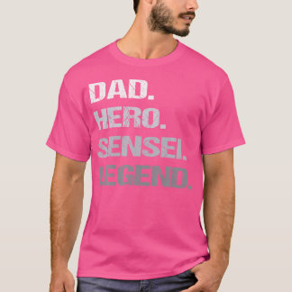 先生パパ空手柔道 Tシャツ