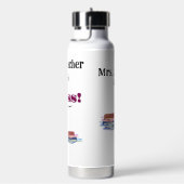 先生パーソナライズされたの評価 ウォーターボトル (右面)