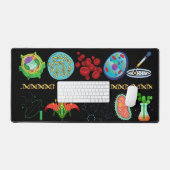 先生パーソナライズされたギフト科学先生 デスクマット (キーボード&マウス)