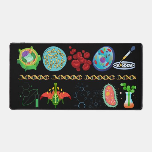 先生パーソナライズされたギフト科学先生 デスクマット (正面)