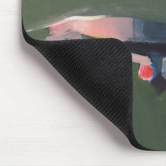 先生パーソナライズされたギフト絵を描抽象芸術 マウスパッド (コーナー)