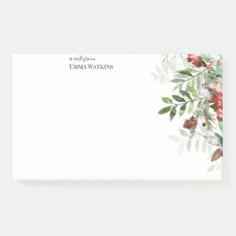 先生パーソナライズされたクリスマス ポストイット