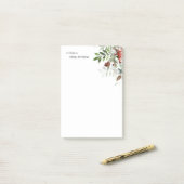 先生パーソナライズされたクリスマス ポストイット (デスク上)