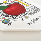 先生パーソナライズされたシェルパブランケット シェルパブランケット (3/4)