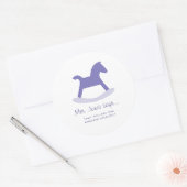 先生パーソナライズされたシール ラウンドシール (封筒)