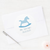 先生パーソナライズされたシール ラウンドシール (封筒)