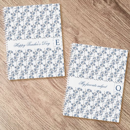 先生パーソナライズされたデイノートブック | 名前をカスタムする ノートブック