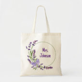 先生パーソナライズされたトート トートバッグ (正面)