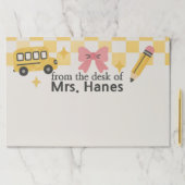 先生パーソナライズされたノート紙パッド ペーパーパッド (インサイチュ)