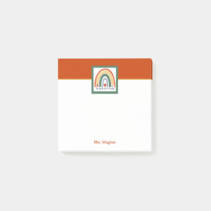 先生パーソナライズされたビベスレインボーペンシル ポストイット