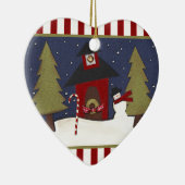 先生パーソナライズされたホリデーギフトセラミックオーナメント セラミックオーナメント (右)