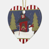 先生パーソナライズされたホリデーギフトセラミックオーナメント セラミックオーナメント (左)