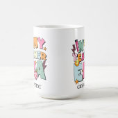 先生パーソナライズされたマグス コーヒーマグカップ (中央)
