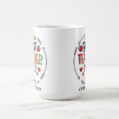 先生パーソナライズされたマグス コーヒーマグカップ (中央)