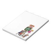 先生パーソナライズされた名のクラス ノートパッド (回転)