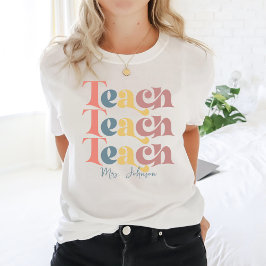 先生パーソナライズされた名 Tシャツ