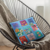 先生パーソナライズされた引用文ギフト女性ありがとう クッション