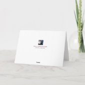 先生パーソナライズされたChokeBoard NoteCardから ノートカード (裏面)