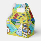 先生パーティーの好意ボックス フェイバーボックス (正面サイド)