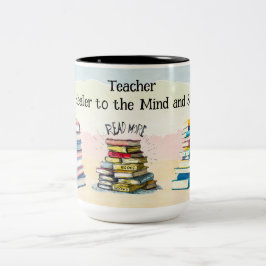 先生ヒーラーと心と魂 ツートーンマグカップ