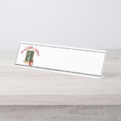 先生ヒーロー デスクネームプレート (正面)