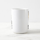 先生ビクトリアン時代ポインティングハンドテンプレート コーヒーマグカップ (中央)