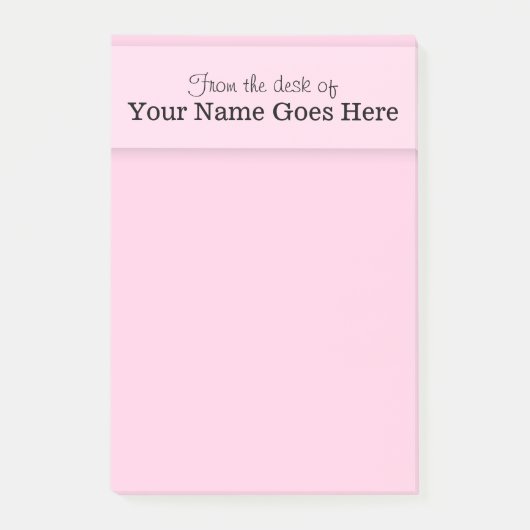 先生ビジネス専門の机のノートのオルガナイザー ポストイット (正面)