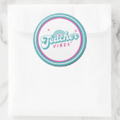 先生ビブクラシックスラウンドステッカー ラウンドシール (バッグ)