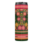 先生フラワーストライプジョイジャーニー引用文 タンブラー (裏面)