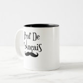 先生フランスののフランセイ教授 ツートーンマグカップ (正面左)