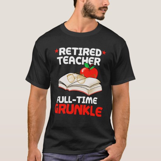 先生フルタ退職したイムグランクルアンクル素晴らしレティ Tシャツ (正面)