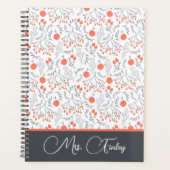 先生フローラプランナー プランナー手帳 (正面)