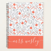 先生フローラプランナー プランナー手帳 (正面)