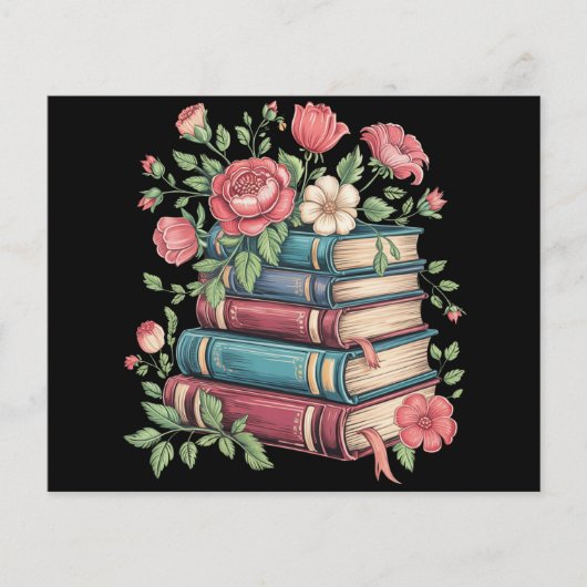 先生ブックラバー新学期ワイルドフラワー チラシ (正面)