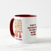 先生ブルワウアウトジュネファーハリエットトゥープマン マグカップ (正面左)