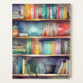 先生プランナー – 本棚 プランナー手帳 (裏面)