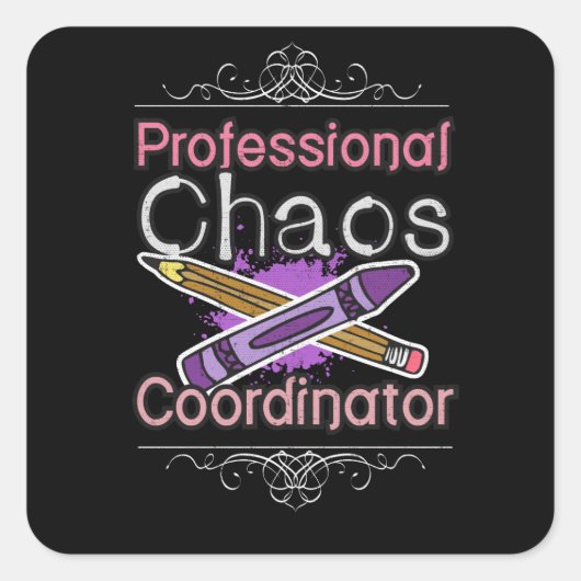 先生プロフェッショナルカオスコーディネーター スクエアシール (正面)