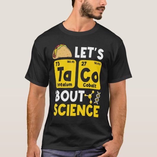 先生プンレッツタコの科学先生 Tシャツ (正面)