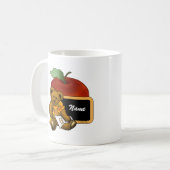 先生ベアーマグ コーヒーマグカップ (正面左)